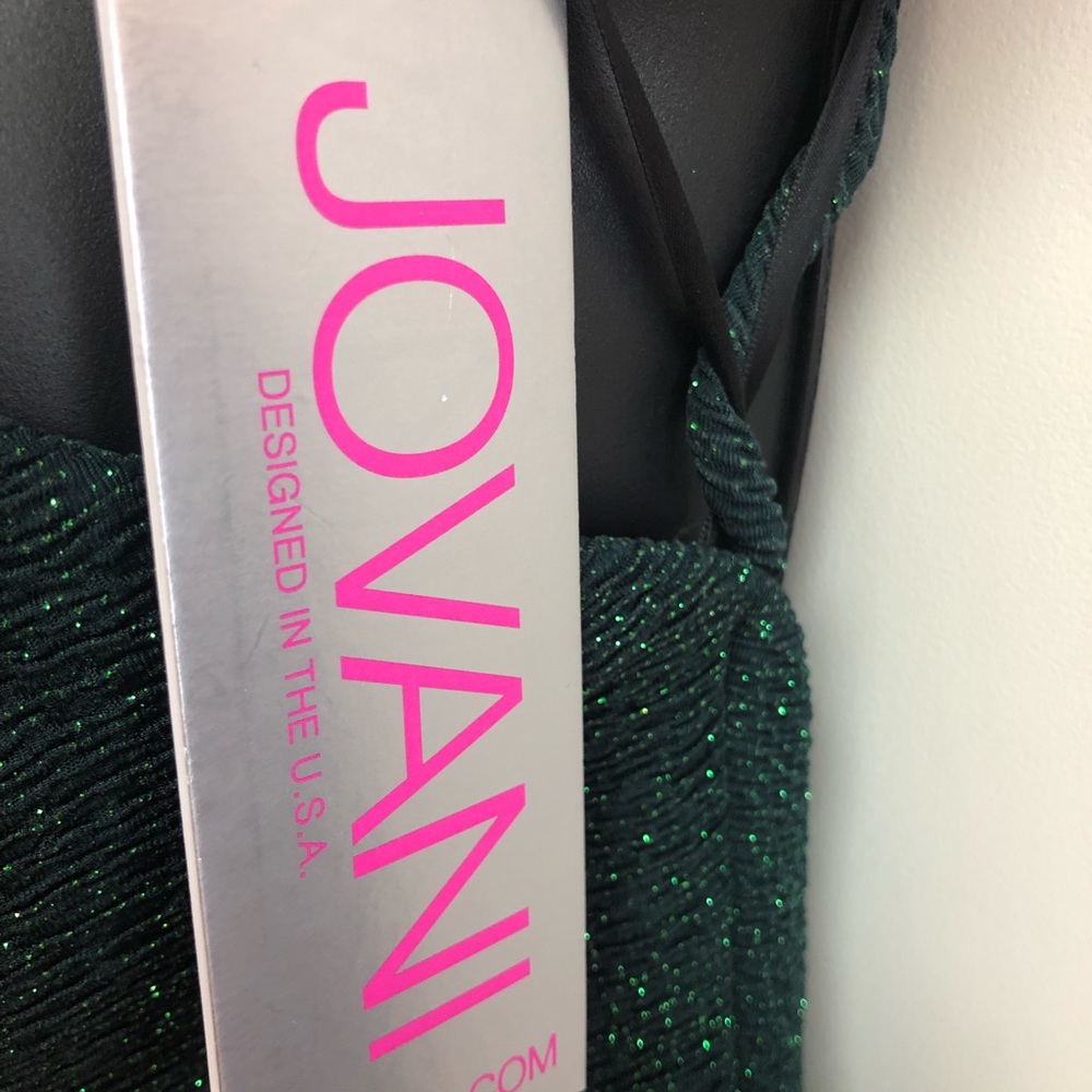 NWT Jovani 59887 In Emerald - Picture 4 of 7